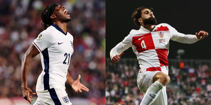 Soi kèo Anh vs Croatia qua phong độ