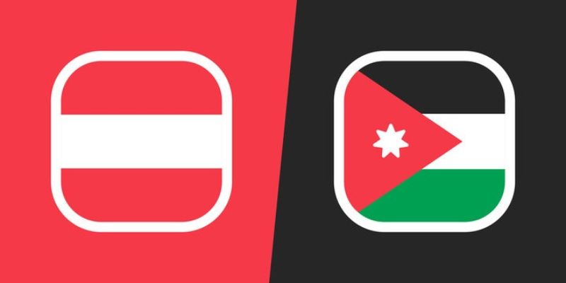 Soi kèo Áo vs Jordan